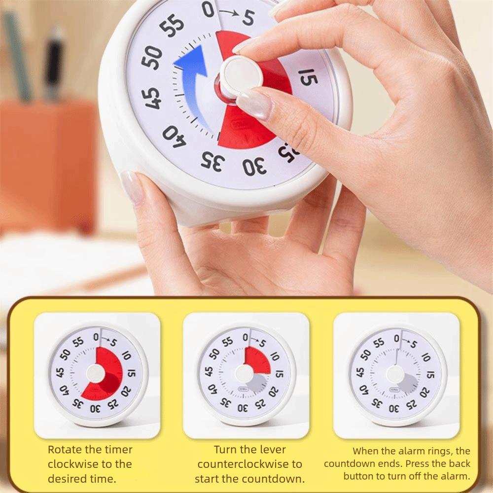 Time Management Children Timer Self Discipline Countdown Alarm Clock Kitchen  Cooking Timer  Study
