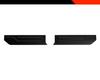 Fits 26 Toyota Hilux models: Modified Rear Tailgate Bowl Handle Trim Strips.