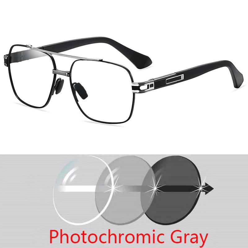 

Anti-Glare Minus Lens Prescription Metal Sunglasses Men Polarized Uv400 Driving Goggle 0 -0.5 -0.75 -1.0 To -6.0 Myopia -6.0