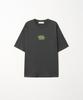 EZIO Neon Wave Graphic T-Shirt_Charcoal