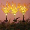 IP65 Waterproof Solar Courtyard Lights Ground Plug Lamp Solar Garden Lights  Balcony Decoration