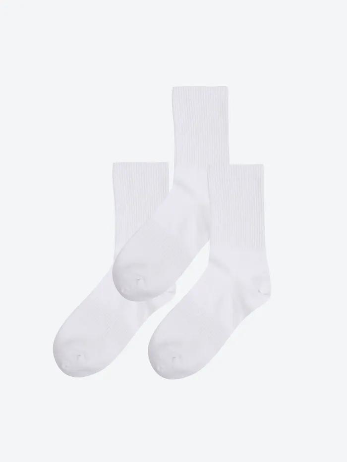 [Standard] 3-Pack Ribbed Middle Socks HPAO3FA206