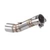 For CF-Moto 700CL-X CLX700  2020-2024 CLX 700 CL-X Escape Motorcycle Exhaust System Muffler Mid Link Pipe 51MM Slip-On