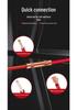 GTG Red Copper Cold Crimp Splice Terminal Connector Tube