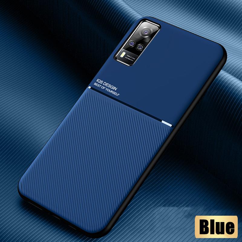 

Чохол-магніт для ViVo Y31 Y53S Y51 Y20 Y20S Y11S Y12S Y11 Y12 Y15 Y17 V17 NEO V20 V21 V21e Y50 Y30 Протиударний силіконовий чохол ViVo Y11 синій