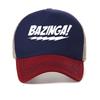 Bazinga letter print cap Summer baseball cap Funny Graphic Adjustable Snapback hats fashion casual Unisex mesh trucker hat