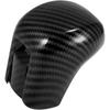 Gear Shift Knob Cover Automatic Transmission Lever Trim for Honda Civic 10th Gen 2016 2017 2018 2019 2020 2021 ABS Carbon Fiber Pattern Black Durable