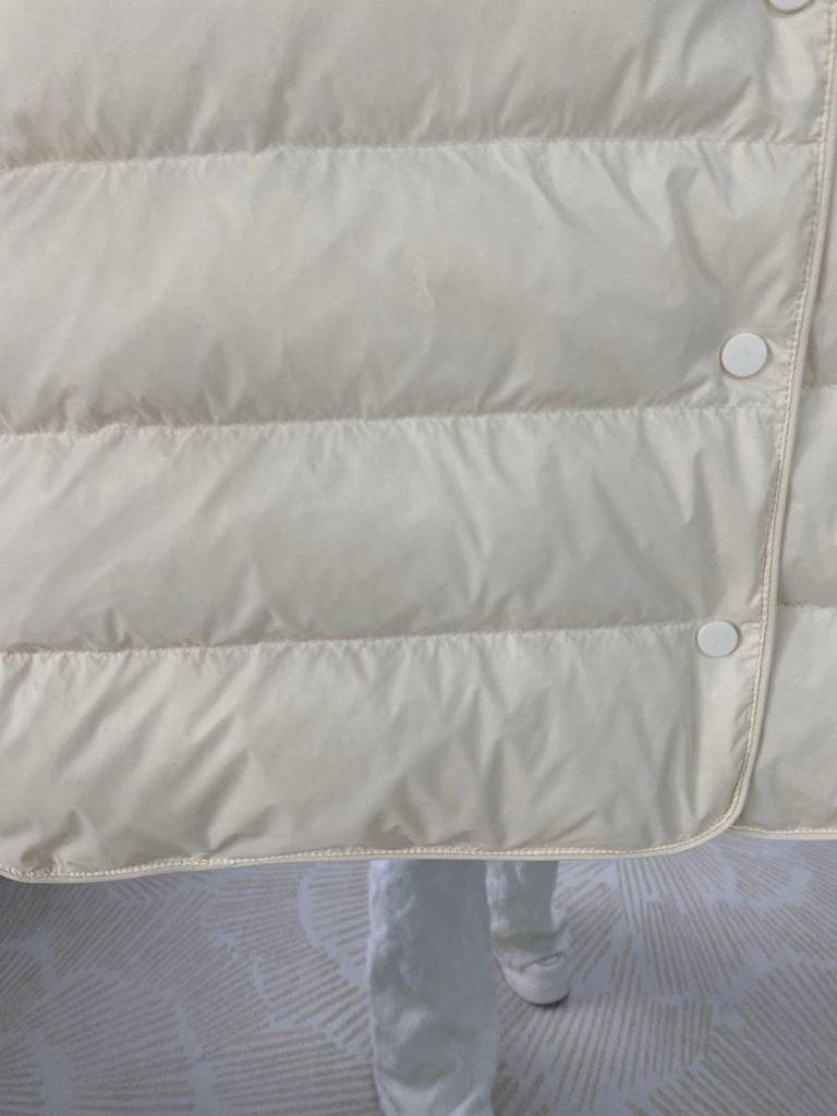 2025 Women's Lightweight Stand-Up Collar Down Vest – Trendy Autumn/Winter Sleeveless Gilet In White Duck Down