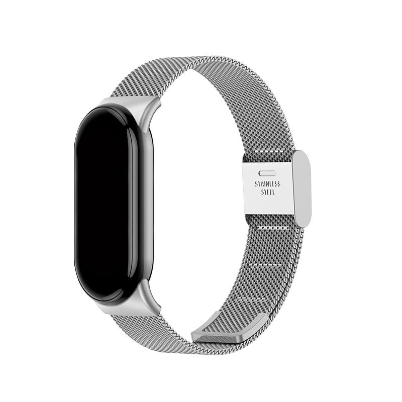 Stainless Steel Strap for Xiaomi Mi 9 8 Band Metal Milanese Bracelet on Mi Band 8 Wristband for Mi Band 9 8 Strap Accessories