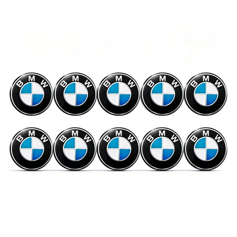11/14MM 3D Badges Car Key Shell Stickers Remote Control Logo Decal For BMW Performance M1 M2 F32 F30 F20 E90 F30 F87 E46 E60 E87 WHAQY1 