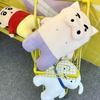 Crayon Shin-chan Pig Plush Doll - Super Soft Anime Cartoon Stuffed Toy & Pillow Gift