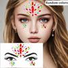 3D Strass Gezichtstattoo Stickers Voor Festival Glitter Make-up Sieraden Sticker Op Gezicht Kristallen Edelstenen Juwelen Diamanten Decoratie