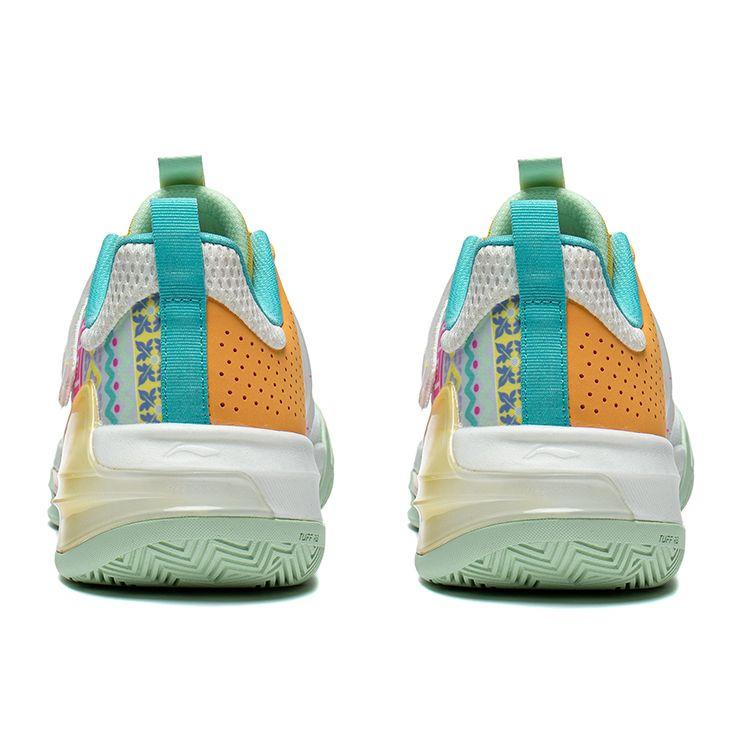 LiNing Blade 3 Team Assassin Shock Absorbing Non-Slip Wear-Resistant Low-Top Basketball Shoes Men Sneaker Off-White Cream-Yellow ABAT075-1