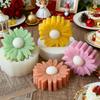 3D Sunflower Candle Silicone Mold Diy Daisy Flower Soap Gypsum Resin Handicrafts Cement Handcrafted Chocolate Cake Baking Tools