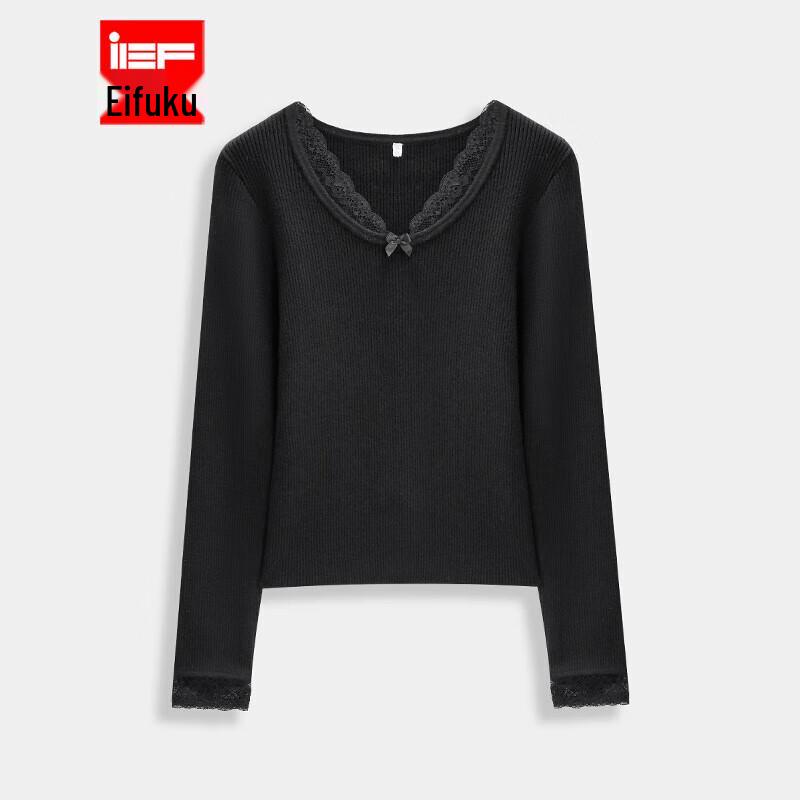 

IEF 2025 Осенний Приталенный Трикотажный Топ с Круглым Вырезом 3XL