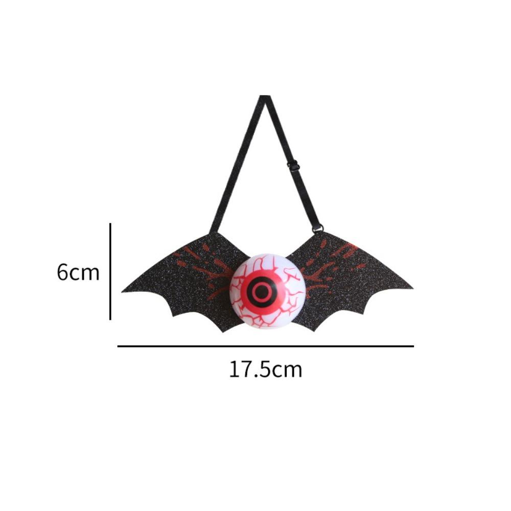 Adjustable Straps Gold Dust Bat Bow Tie Spooky Halloween Tie Props  Themed Events