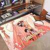 Custom Name Crystal Velvet Rug,BTS Comfortable Anti Slip Floor Mat For Room Decoration