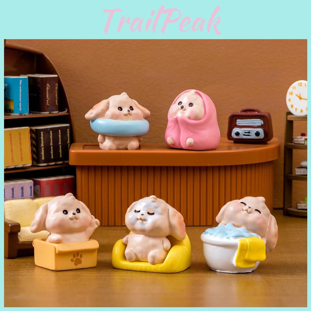 Cute Mini Dog Decorations In Blind Boxes For Unique Garden And Desk Display