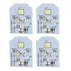 4 Stück Kühlschrank LED-Licht Kühlschrank Glühbirne für WR55X11132, WR55X25754 Kühlschrankzubehör Langlebig