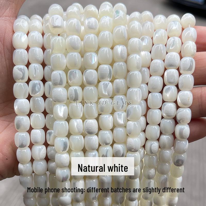 Jingde Jewelry Natural Horse Hoof Snail Shell Beads - Barrel & Loose Beads for DIY Jewelry Accessories