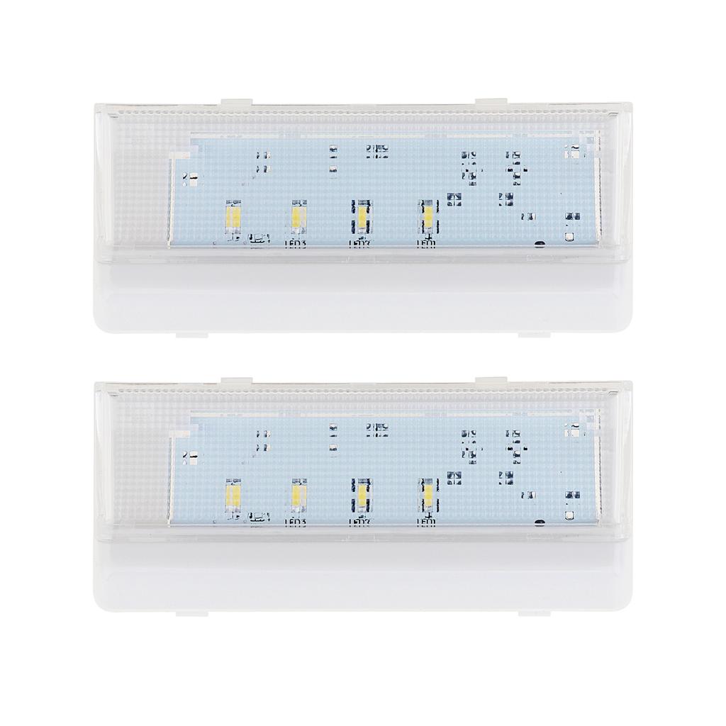 Kühlschrank LED Licht Ersatz W10515057 Kompatibel Inklusive Kunststoffabdeckung Lange Lebensdauer Einfache Installation