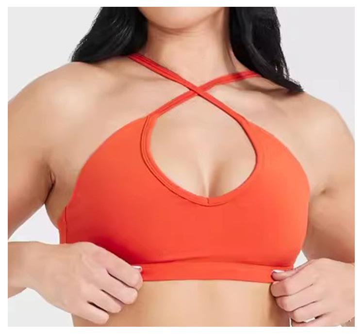 Women's High-Impact Sports Bra: Adjustable, Shockproof, and Stylish for Yoga & Running