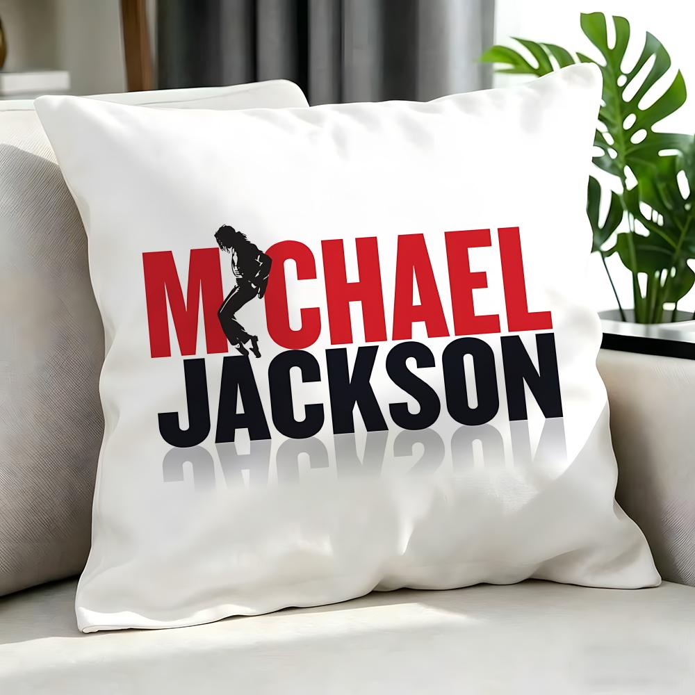 Singer - Michael Jackson Cushion Cover Cushion Cover Set 4Pcs 50x50 45x45 40x40 Pillowcase Decorative Sofa Home Decor