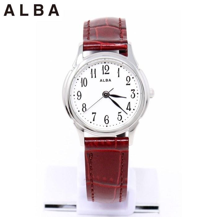 Seiko Alba Women's Quartz Watch AEGK434 (White Dial, Silver Case)