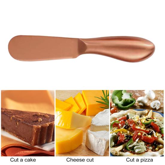 Käseschneider aus Edelstahl, Butter- und Marmeladenverteiler, Sahneschneider, Utensil, multifunktionaler Brotschneider, Küchengerät für Wurstplatten