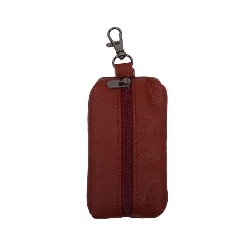 Car Key Organizer Wallet for Men Women Compact Zipper Key Case Housekeeper Key Pouch