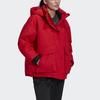 Adidas Outdoor Sports Hooded Down Jacket Winter Women Jacket Light-Crimson GF0011