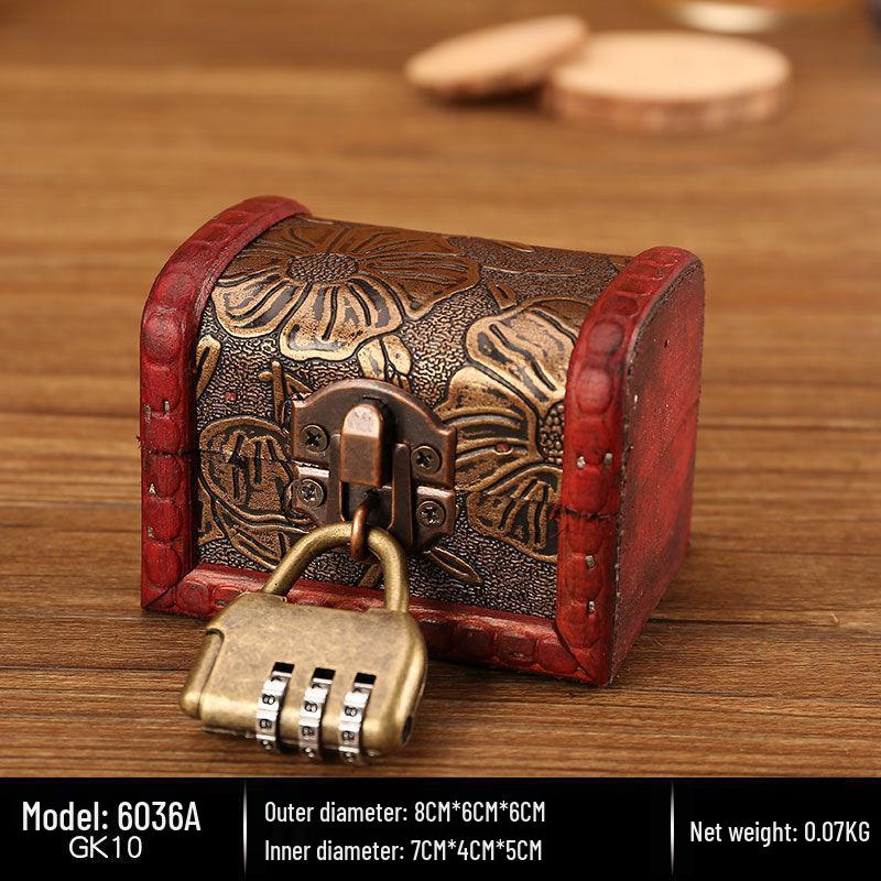Avrupa Vintage Küçük Takı Saklama ve Hediye Kutusu