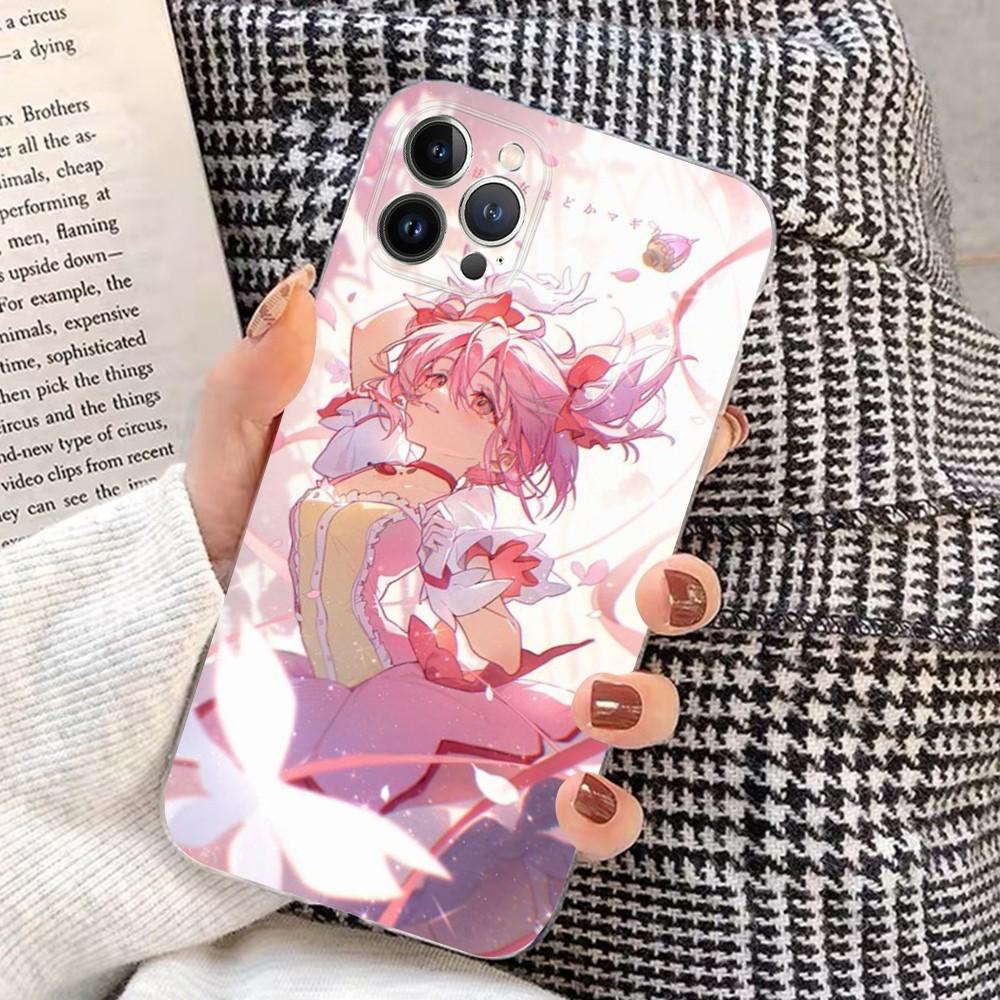 Puella Magi Madoka Magica Phone Case For IPhone 16 15 14 13 12 Mini 11 Pro XS Max X XR SE 6 7 8 Plus Soft Silicone Cover