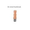 For Anycubic Kobra S1 Hotend Metal Upgrade Without Ptfe 0.4 0.6 0.2 0.8 Hot End Bi Metal Heatbreak Nozzle Kobra S1 Accessories
