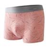 LANSWE Men's 3A Antibacterial Cotton Boxer Briefs