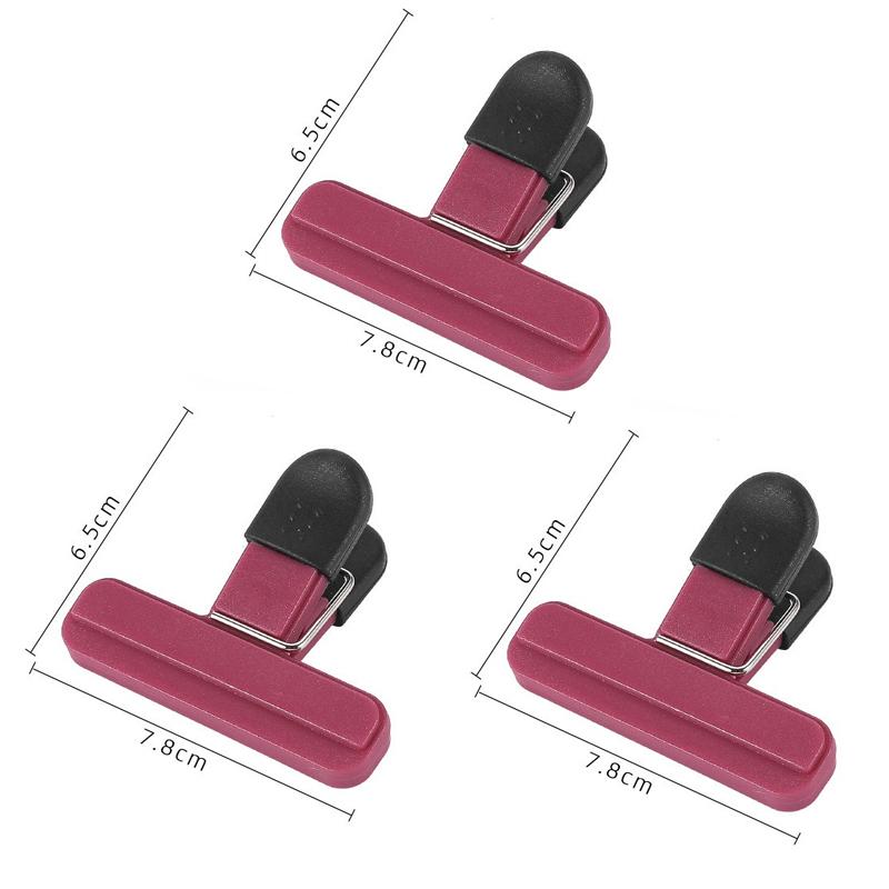 Tragbare Beutelclips, Küchenaufbewahrung, Lebensmittel-Snack-Versiegelung, Beutelclips, Versiegelungsklemme, Kunststoffwerkzeug, Küchenorganisationszubehör