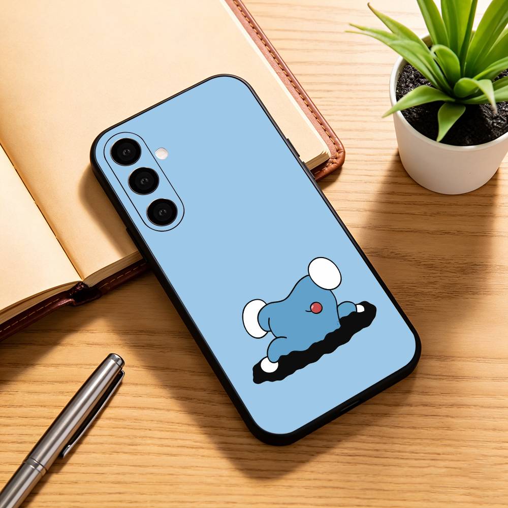 

Cute Cartoon D-Doraemon Shockproof Phone Case Black Silicone Soft For Samsung Galaxy A73,A72,A71,A70,A53,A52,A51 Samsung a41