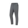 Li Ning Comfortable Straight Leg Simple Versatile Solid Color Zipper Casual Pants Men Bottoms Thunderstorm-Gray AYKV939-2