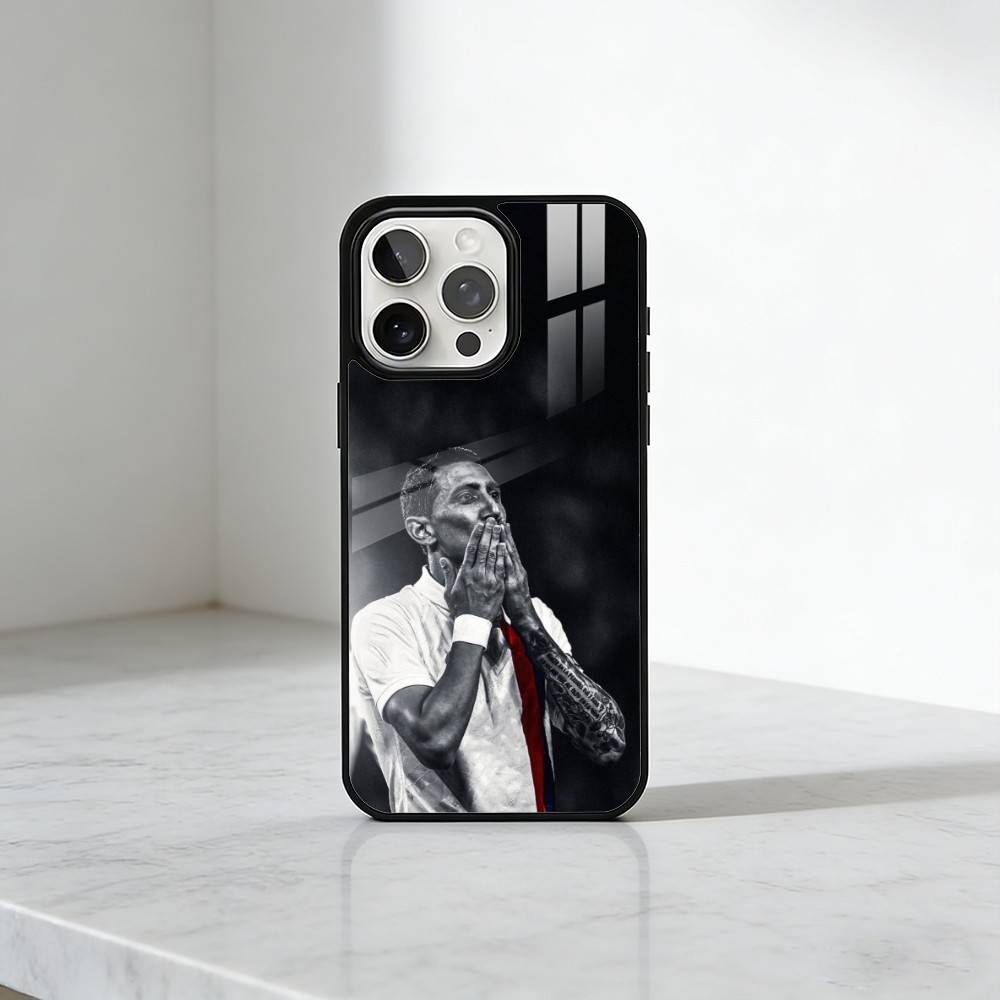 A-Angel Di M-Maria Football Star Phone Case For iPhone17,16,15,14,13 Plus,Pro Max Magnetic For Magsafe Wireless Charging