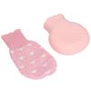 Hot Water Bottle Bag Explosionproof Silicone Hot Water Bottle with Knit Cover for Family Life
