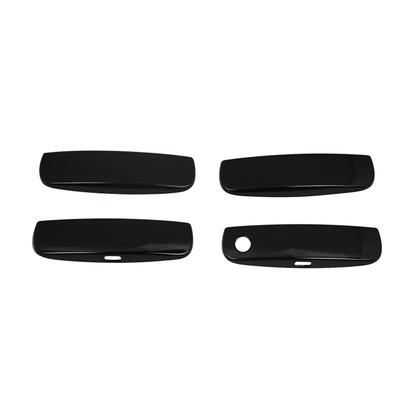 4Pcs Black Door Handle Covers Decor Cover Trim ABS For Dodge Charger 2011-2021