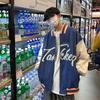 Men's Ins Style Winter Baseball Jacket - Trendy, Loose, Thickened for Spring & Autumn