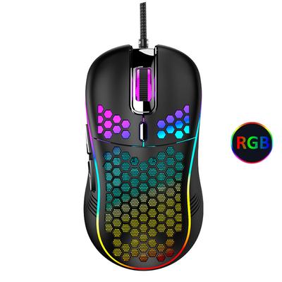 USB kabelová herní myš mechanická myš USB světelná myš 7200DPI nastavitelná optická herní myš pro PC hry
