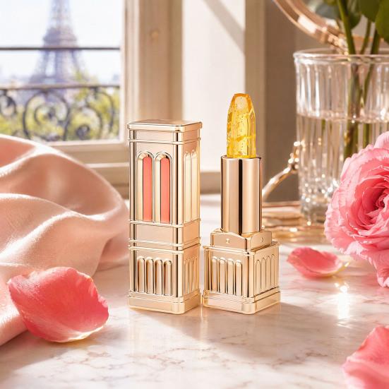 3.8G Color Changing Lipstick for Women, Hydrating Moisturizing Skin-Adaptive Lip Balm, Long-Lasting Waterproof PH Adjusting Clear Lip Gloss
