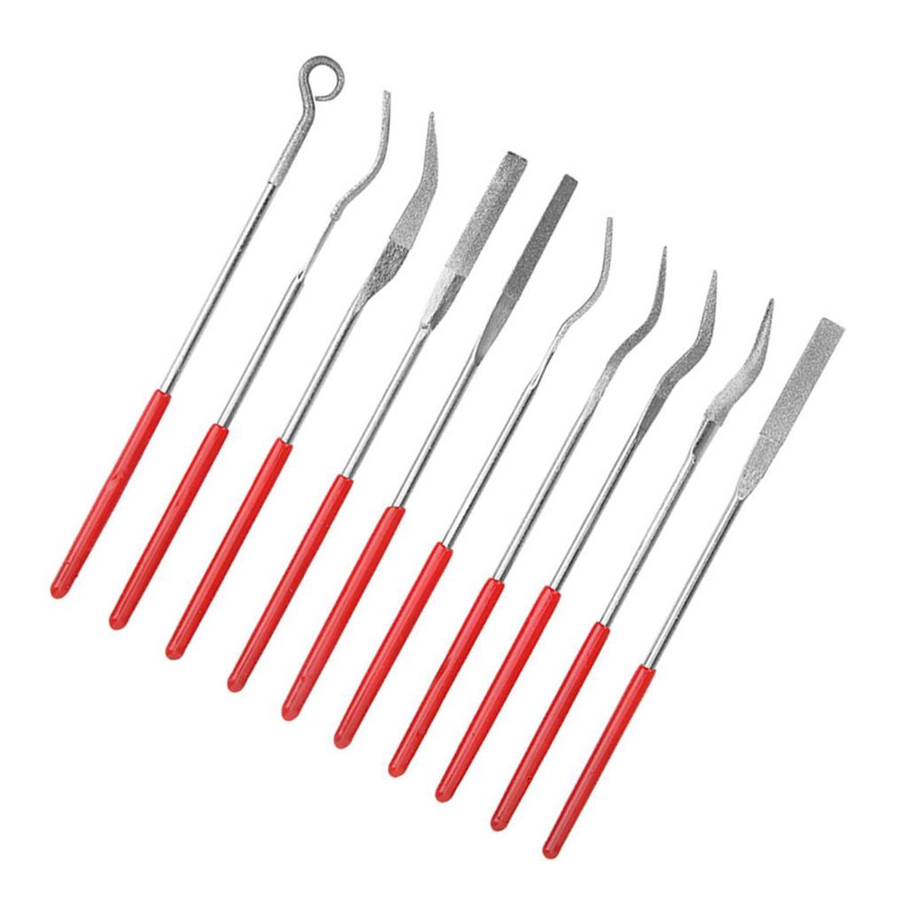 Diamond File Set Common Abrasive Special shaped Grinding Multi Function Manual Tools