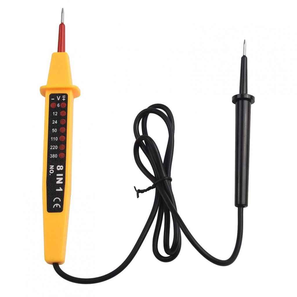 8 In 1 Tester Voltage AC DC 6-500V Auto Electrical Pen Circuit Detector Tester