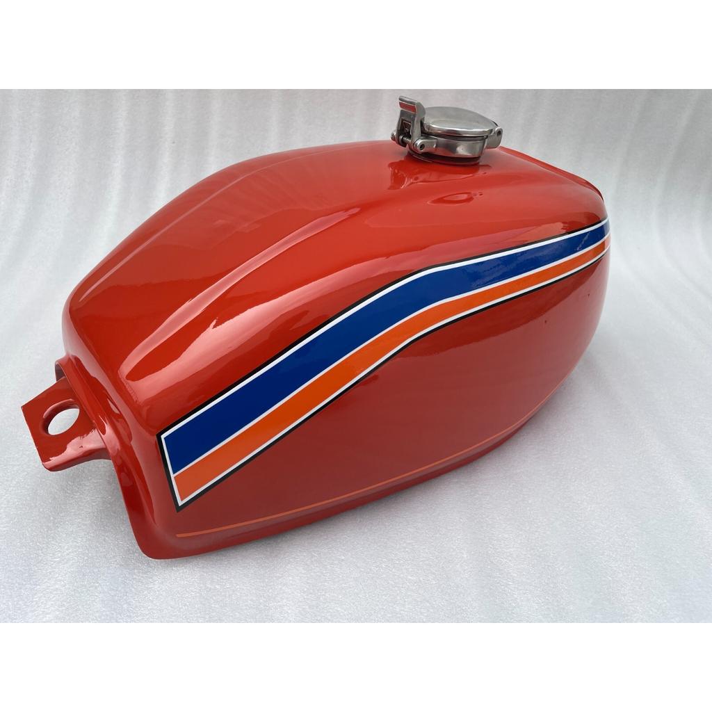 Honda CB400 CB400A 1978 Red Painted Aluminium Alloy Petrol Fuel Gas Tank + Cap