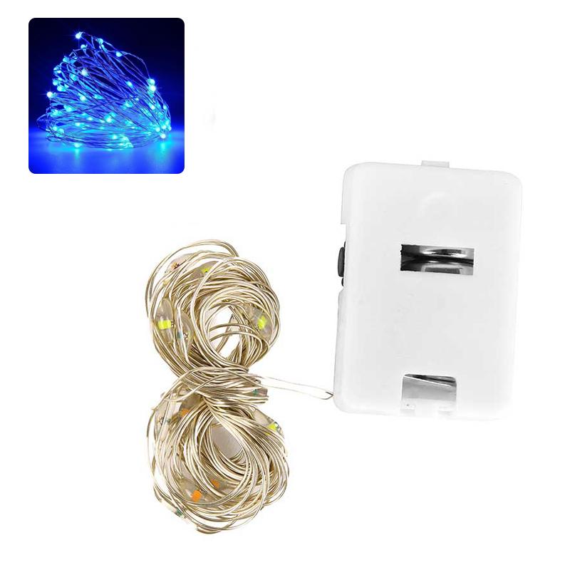 Garland Led Fairy Light String Light Battery Powered Flashing Light Christmas Wedding Party Festival Gift Box Decoration Lamps