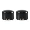 Tapa de cubierta de tuerca de eje delantero compatible con Sportster Touring Softail Dyna VRSC Electra Glides Forty Eight Motorcycle 1 par