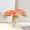 Flores de Orquídeas Artificiales Real Touch Flores Artificiales de Seda Falsa Flor Phalaenopsis Artificial con 5 Cabezas Florales para Decoración Interior del Hogar Mesa de Oficina